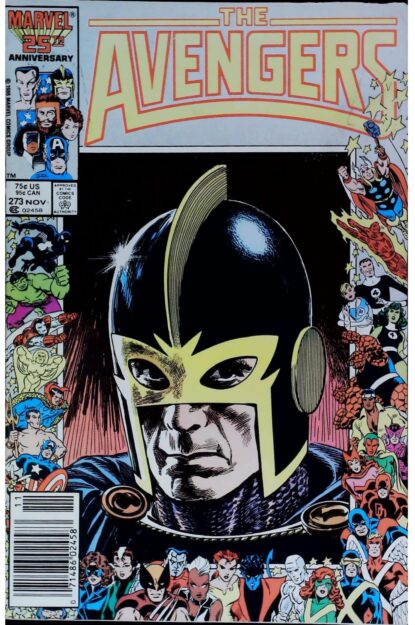Couverture de AVENGERS (1963) #273 - par John Buscema - lecubeacomics.com