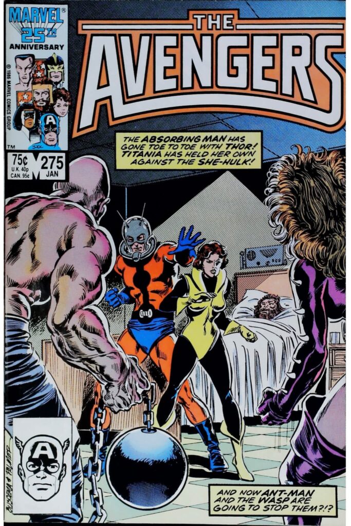 Avengers #275, vue de l'exemplaire
