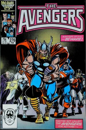 Couverture de AVENGERS (1963) #276 - par John Buscema - lecubeacomics.com