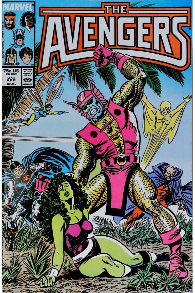 Avengers #278, vue de l'exemplaire