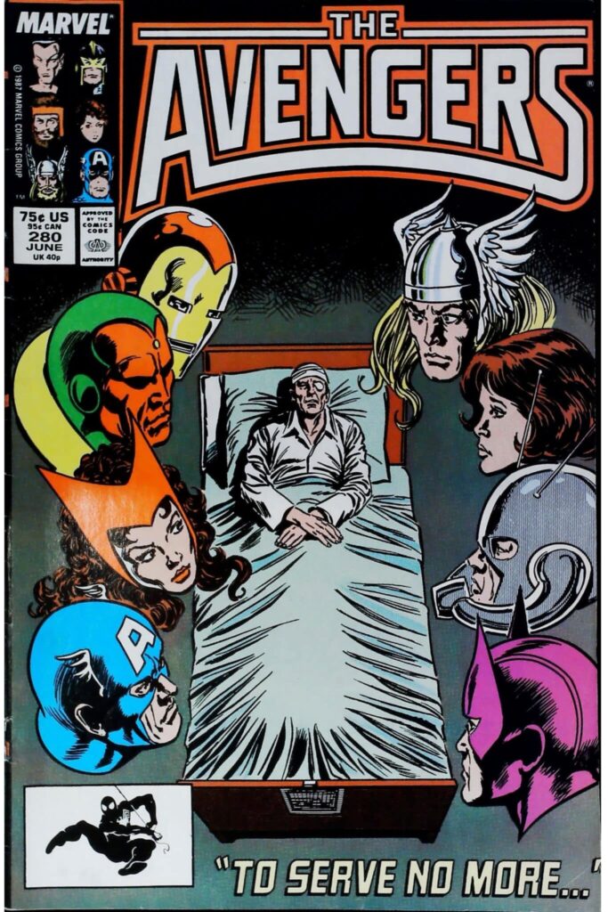 Avengers #280, vue de l'exemplaire