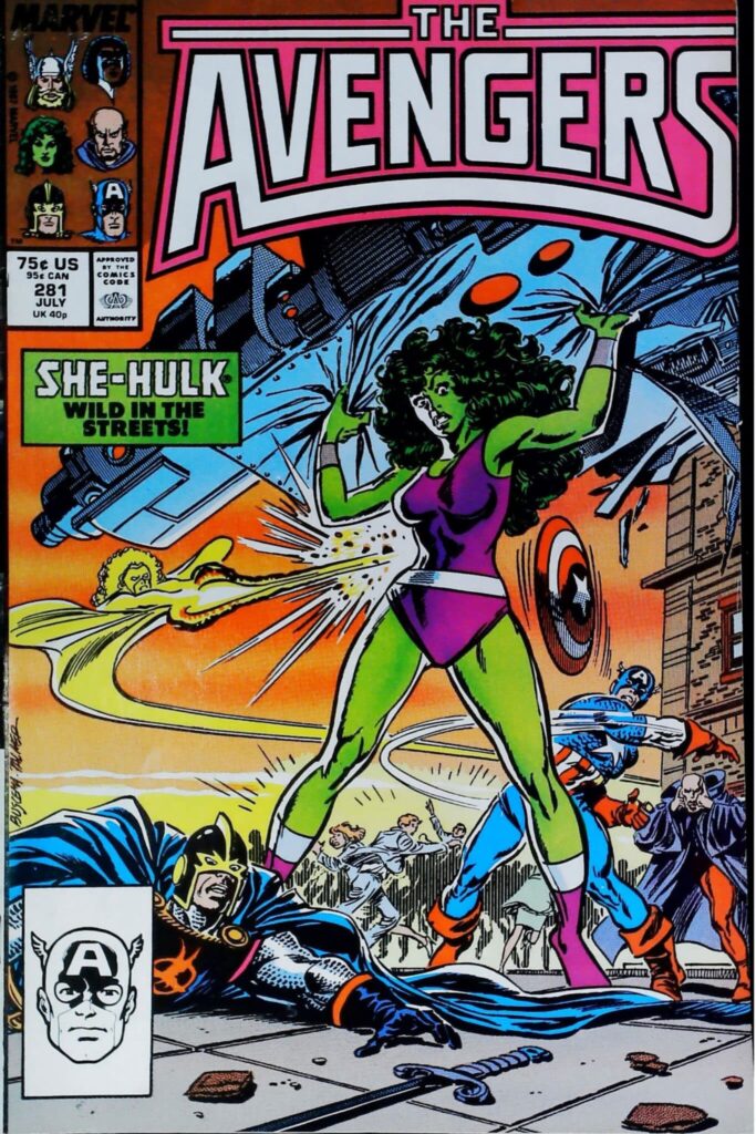 Avengers #281, vue de l'exemplaire