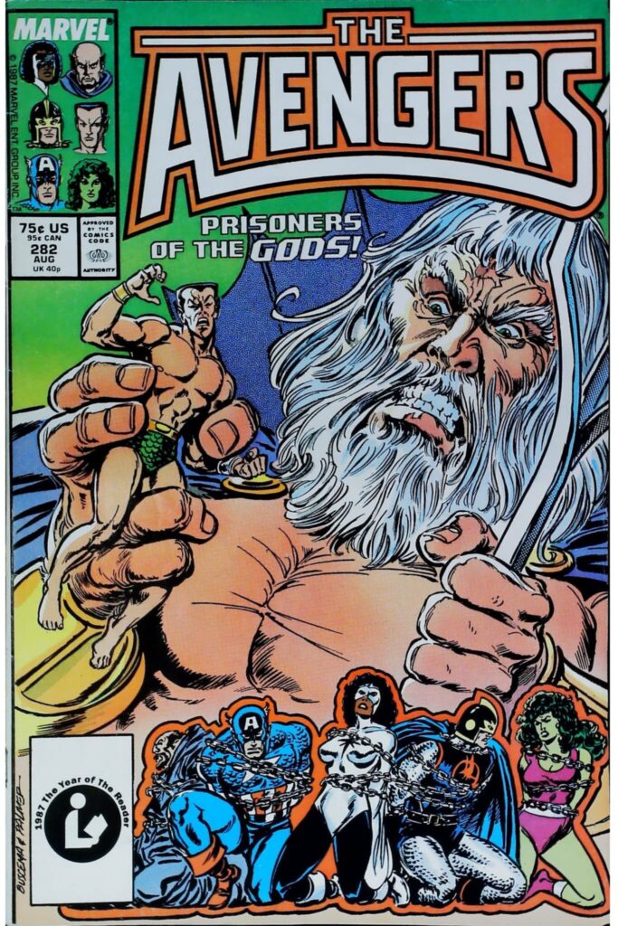Avengers #282, vue de l'exemplaire