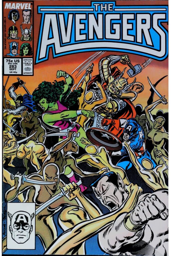 Avengers #283, vue de l'exemplaire