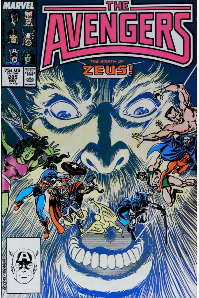 Avengers #285, vue de l'exemplaire
