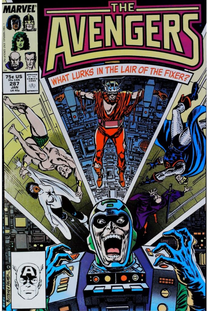Avengers #287, vue de l'exemplaire