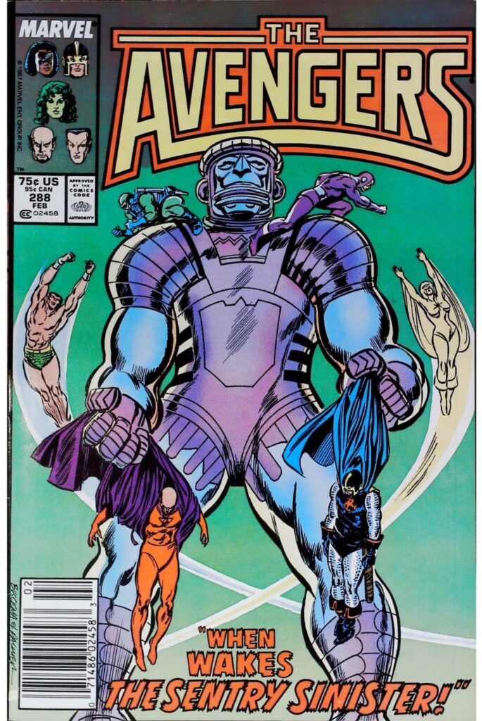 Avengers #288, vue de l'exemplaire