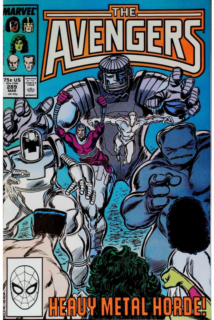 Avengers #289, vue de l'exemplaire