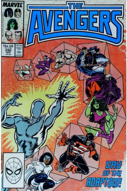Couverture de AVENGERS (1963) #290 - par John Buscema - lecubeacomics.com