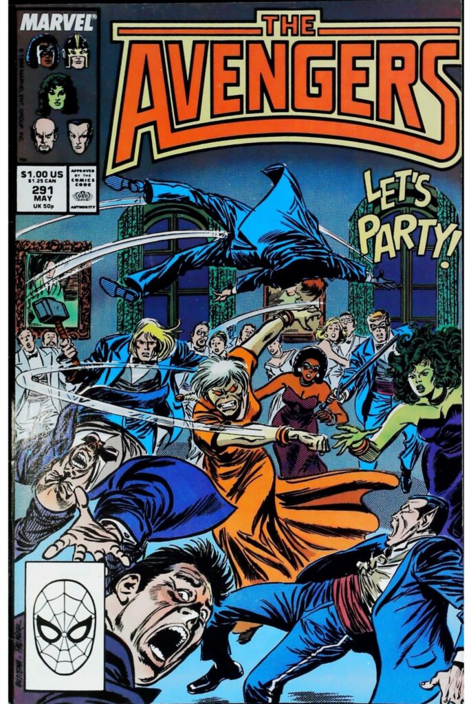 Avengers #291, vue de l'exemplaire