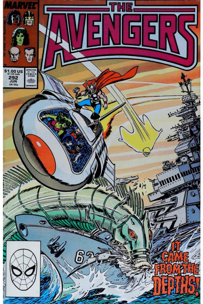 Avengers #292, vue de l'exemplaire