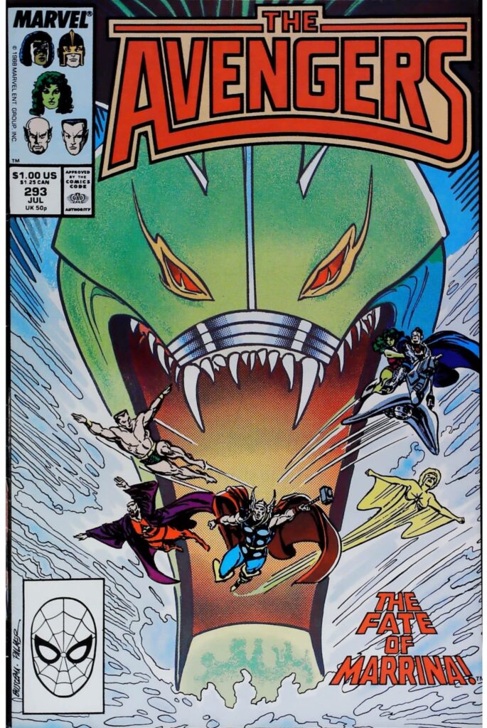 Avengers #293, vue de l'exemplaire