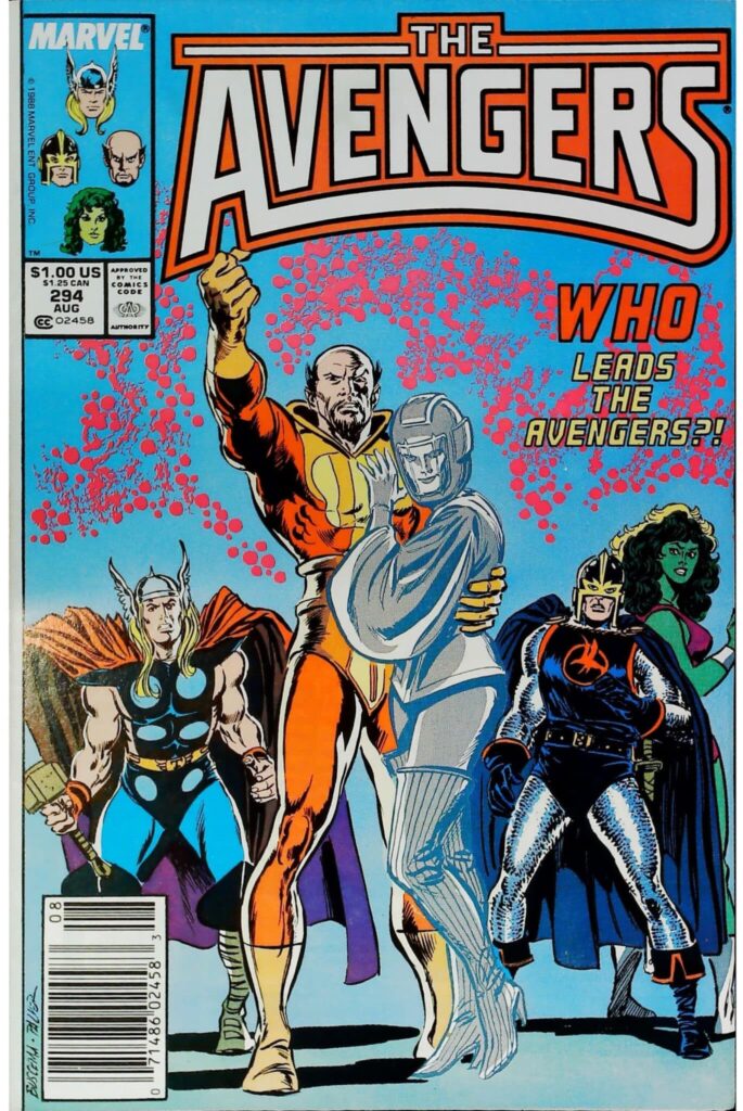 Avengers #294, vue de l'exemplaire