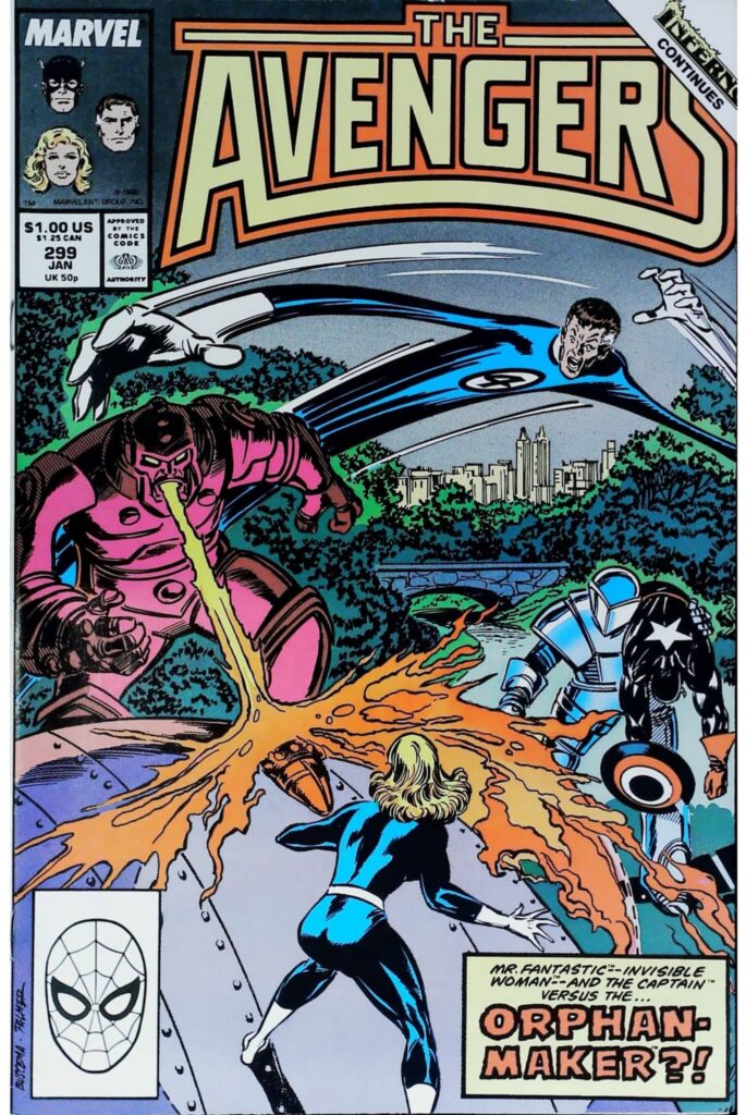 Avengers #299, vue de l'exemplaire