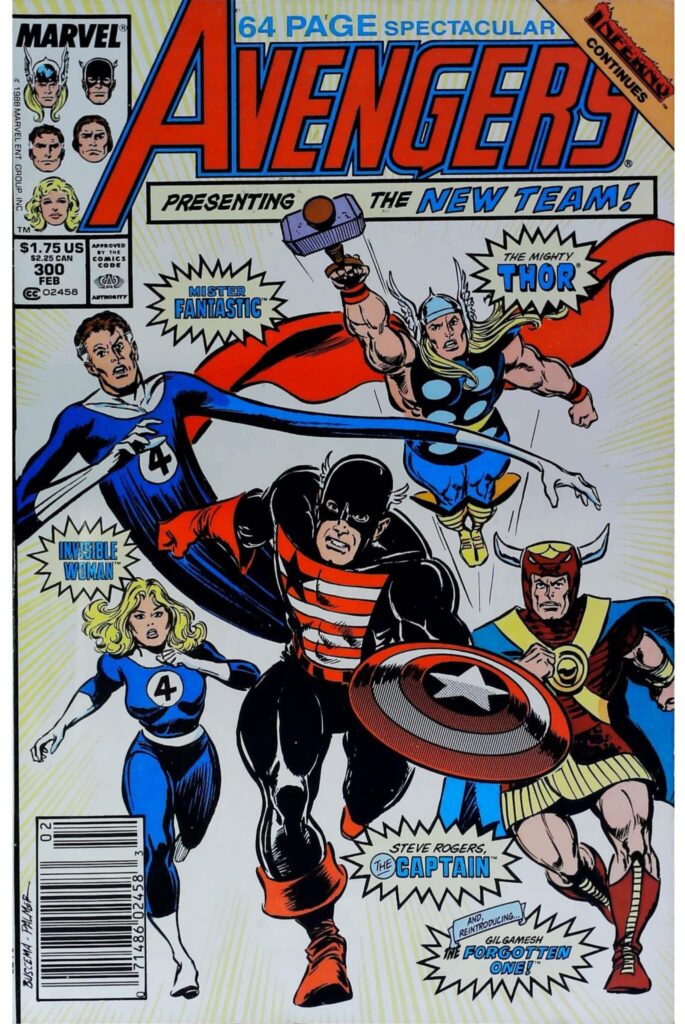 Avengers #300, vue de l'exemplaire