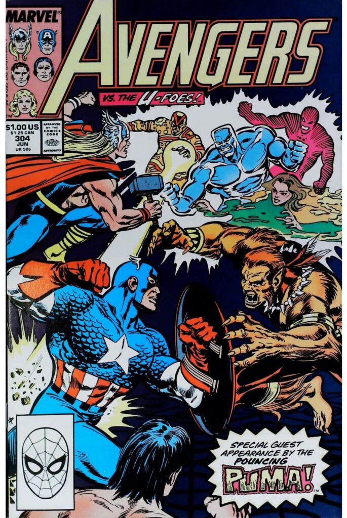 Avengers #304, vue de l'exemplaire