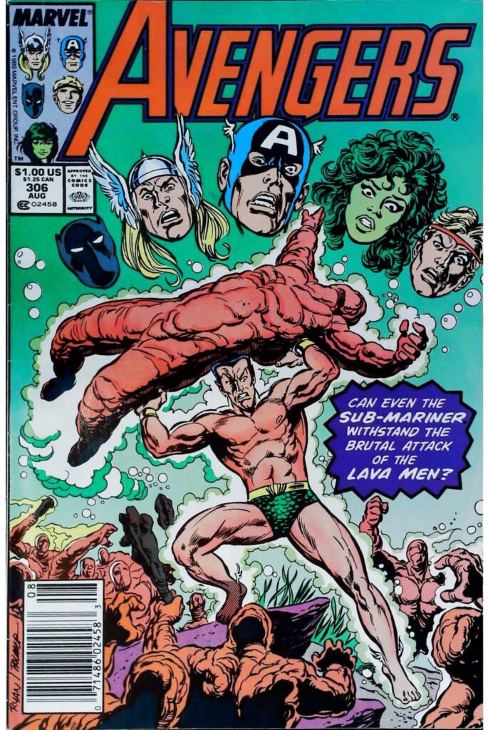 Avengers #306, vue de l'exemplaire