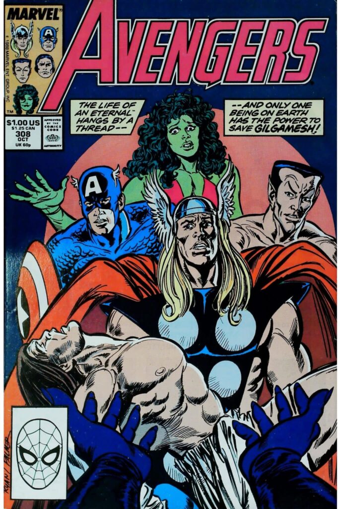 Avengers #308, vue de l'exemplaire