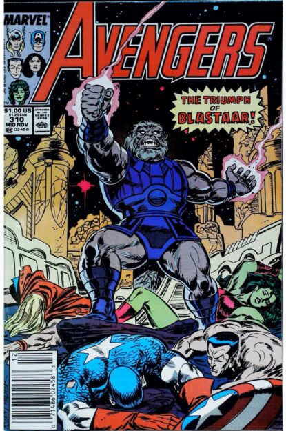 Couverture de AVENGERS (1963) #310 - par Paul Ryan - lecubeacomics.com