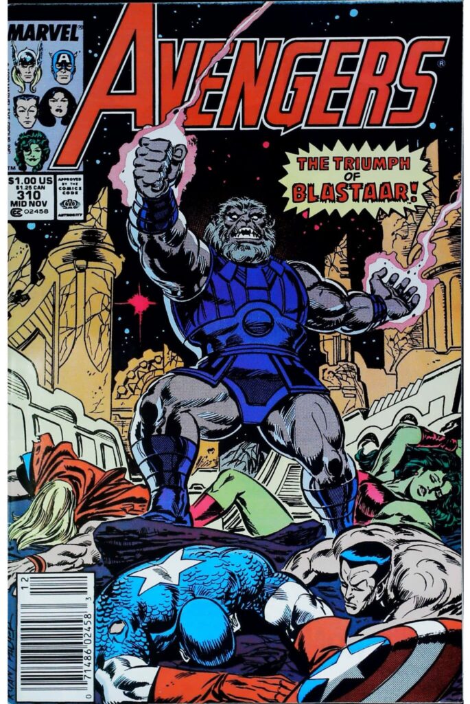 Avengers #310, vue de l'exemplaire