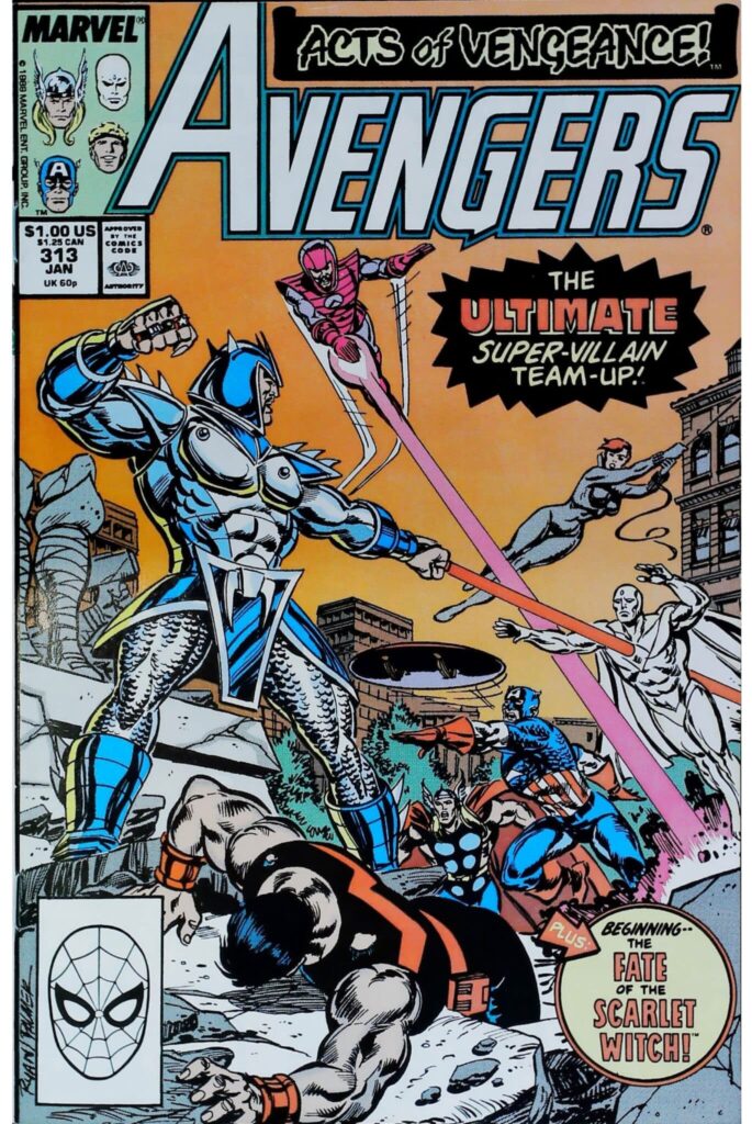 Avengers #313, vue de l'exemplaire