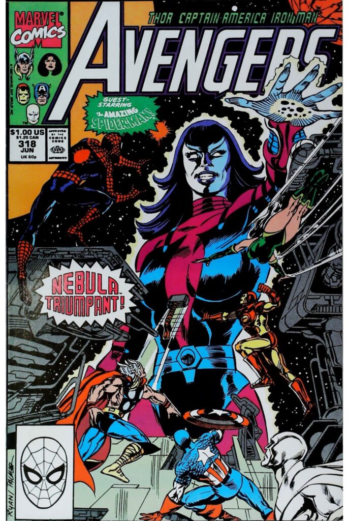 Avengers #318, vue de l'exemplaire