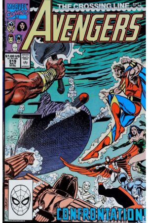 Couverture de AVENGERS (1963) #319 - par Paul Ryan - lecubeacomics.com