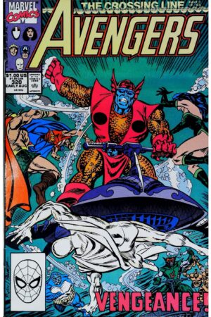 Couverture de AVENGERS (1963) #320 - par Paul Ryan - lecubeacomics.com