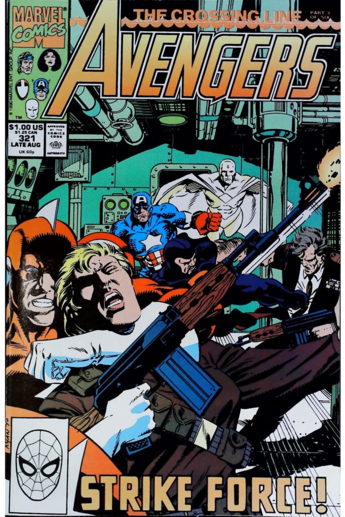 Avengers #321, vue de l'exemplaire