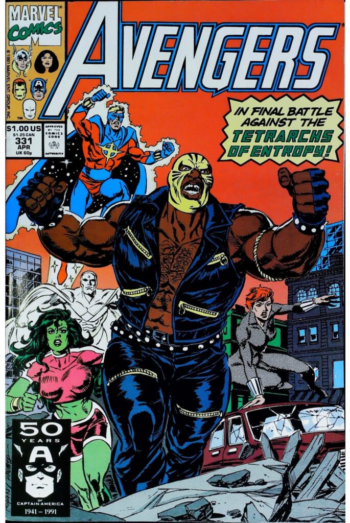 Avengers #331, vue de l'exemplaire