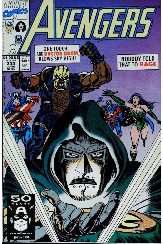 Avengers #333, vue de l'exemplaire