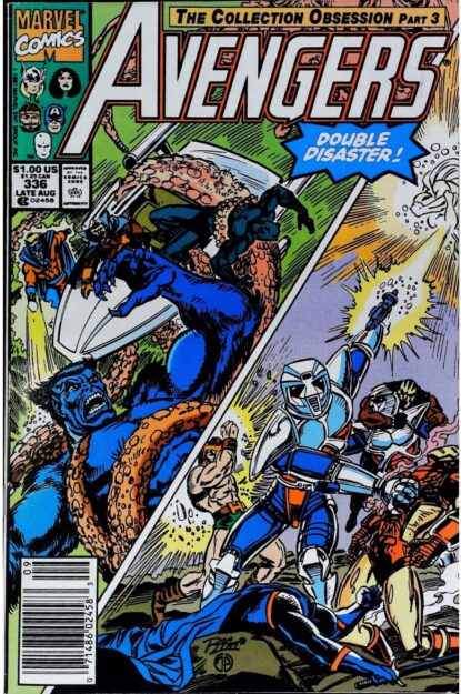Couverture de AVENGERS (1963) #336 - par Ron Lim - lecubeacomics.com