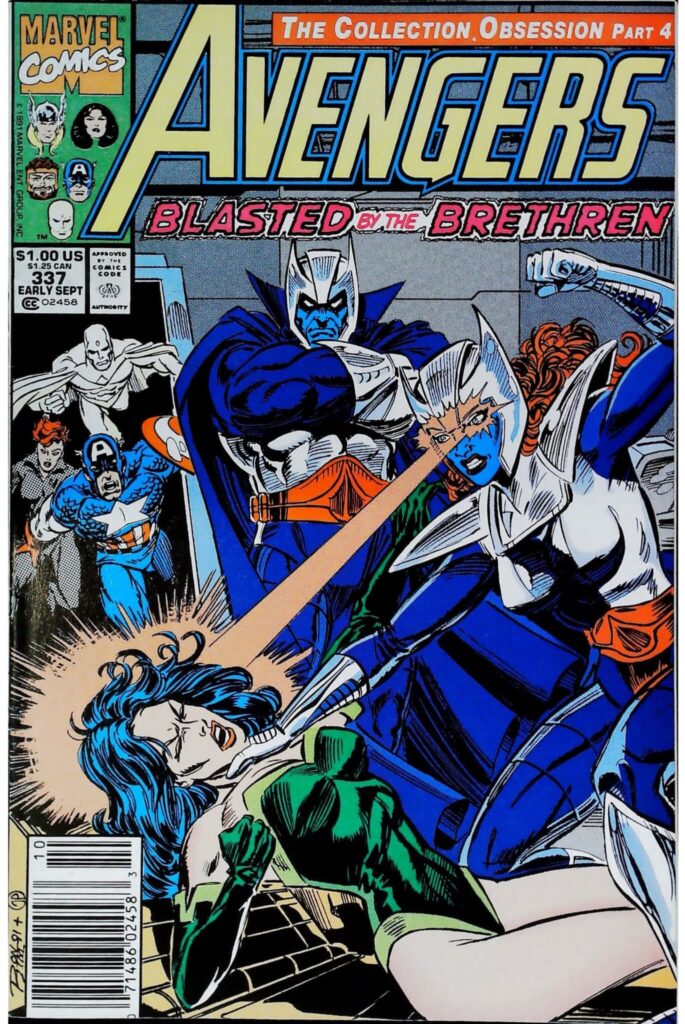 Avengers #337, vue de l'exemplaire