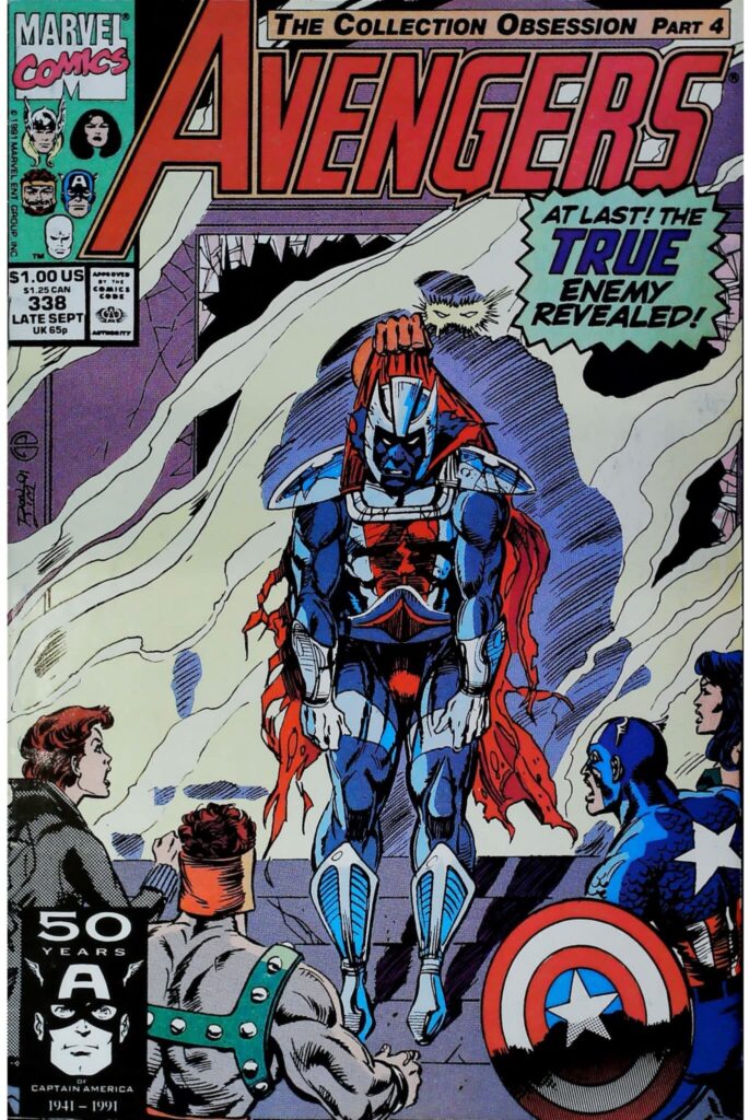 Avengers #338, vue de l'exemplaire
