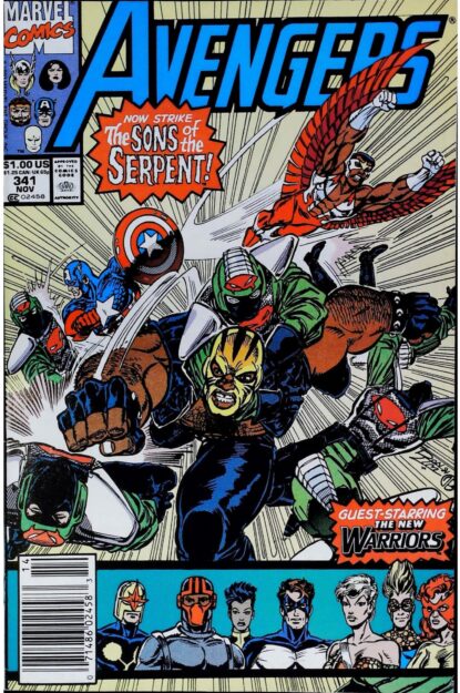 Couverture de AVENGERS (1963) #341 - par Ron Lim - lecubeacomics.com