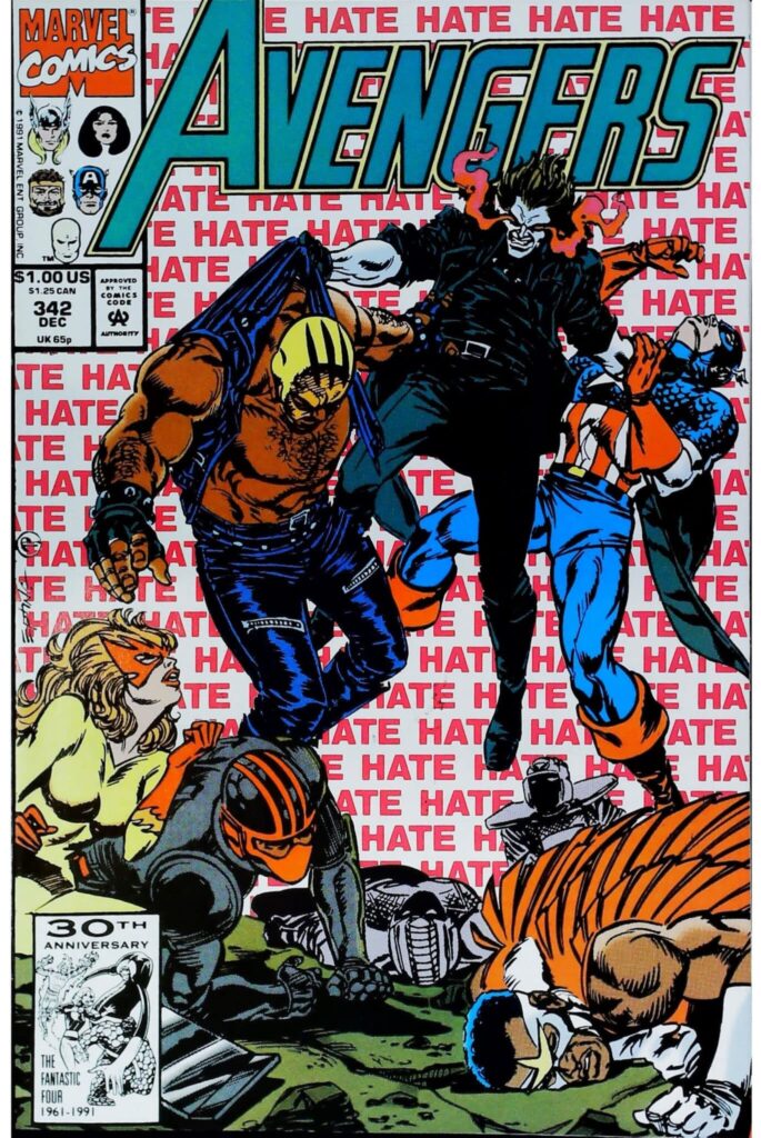Avengers #342, vue de l'exemplaire