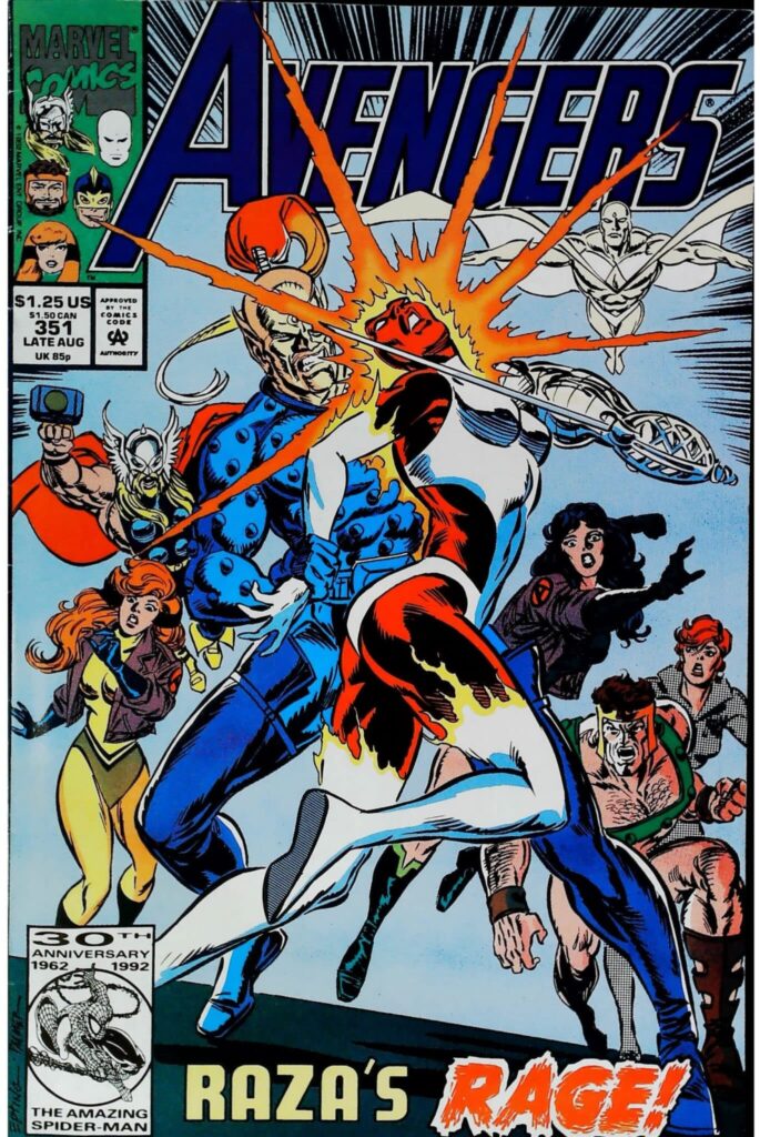 Avengers #351, vue de l'exemplaire