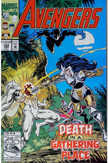 Couverture de AVENGERS (1963) #356 - par Steve Epting - lecubeacomics.com