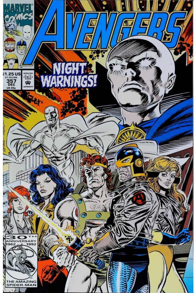 Avengers #357, vue de l'exemplaire