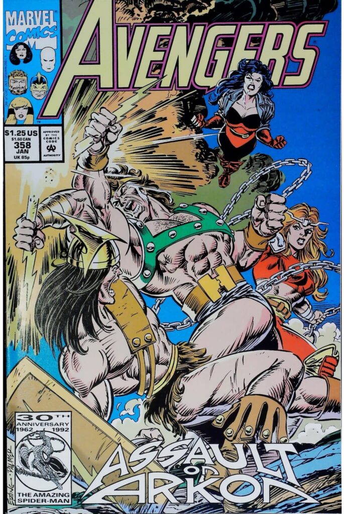 Avengers #358, vue de l'exemplaire