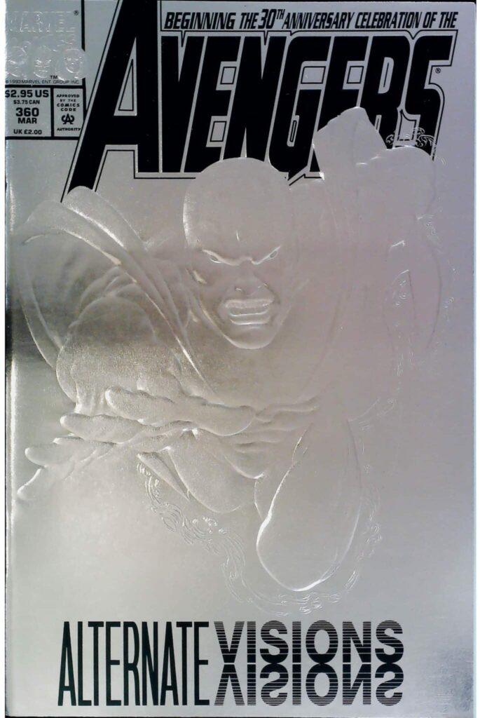 Avengers #360, vue de l'exemplaire