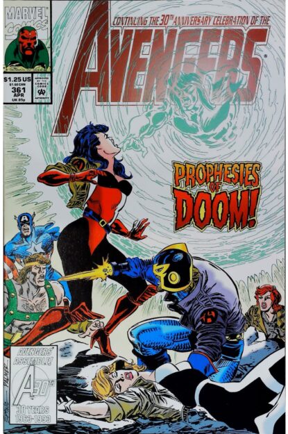 Couverture de AVENGERS (1963) #361 - par Steve Epting - lecubeacomics.com