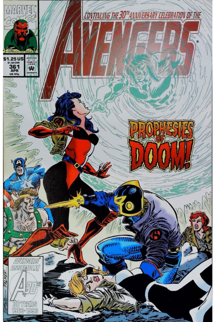Avengers #361, vue de l'exemplaire