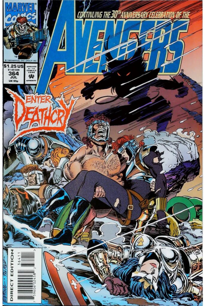 Avengers #364, vue de l'exemplaire