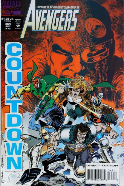 Couverture de AVENGERS (1963) #365 - par Steve Epting - lecubeacomics.com