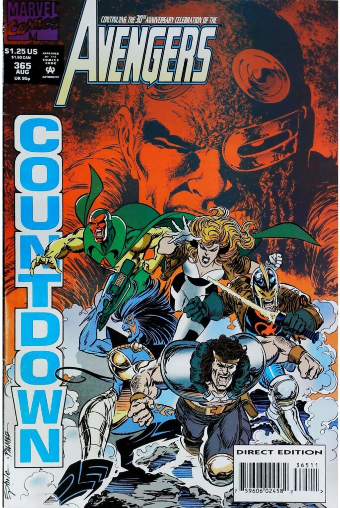 Avengers #365, vue de l'exemplaire