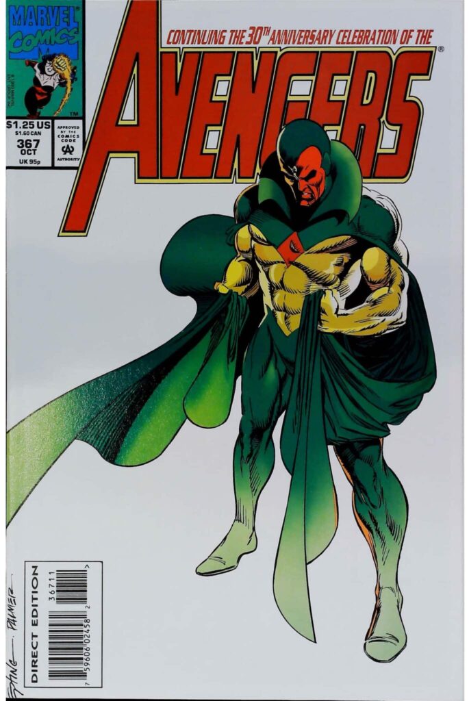 Avengers #367, vue de l'exemplaire