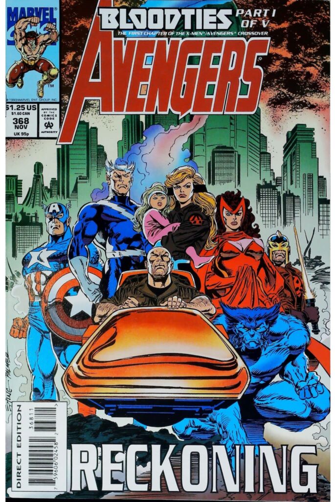 Avengers #368, vue de l'exemplaire