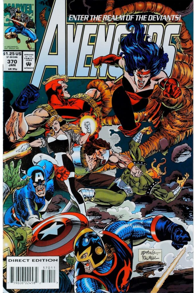 Avengers #370, vue de l'exemplaire