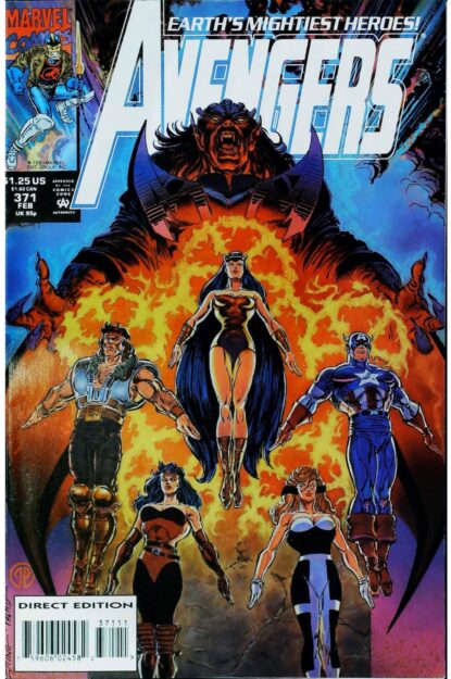 Couverture de AVENGERS (1963) #371 - par Steve Epting - lecubeacomics.com